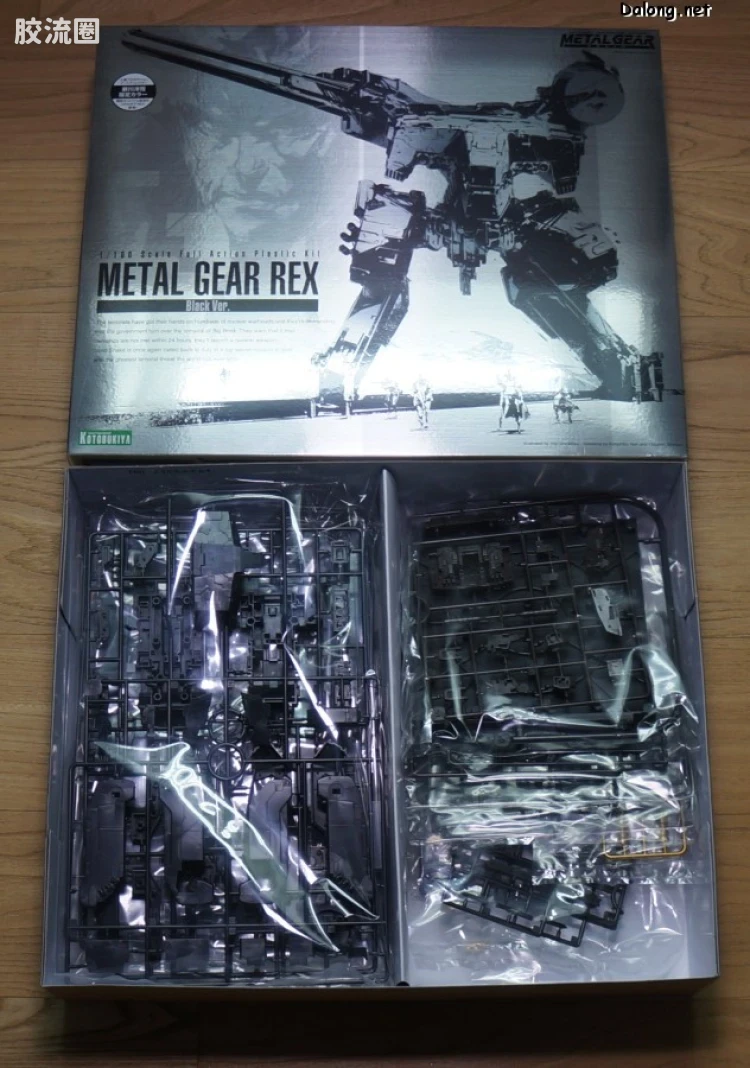 寿屋综合拼装模型系列 合金装备 REX Black Ver. - 图片